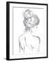 Messy Bun II-Gina Ritter-Framed Art Print