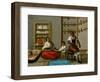 Mestizaje: 11. De Yndia y Cambujo. Tente en El Aire, 18th-null-Framed Giclee Print