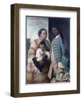 Mestizaje: de Chino Cambujo E India: Loba, 1763, Museo de América, Madrid-Miguel Cabrera-Framed Giclee Print