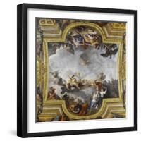 Mesures des Espagnols rompues par la prise de Gand, 1678-Charles Le Brun-Framed Giclee Print