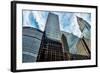 Met Life and Chrysler Buildings, New York City-Sabine Jacobs-Framed Photographic Print