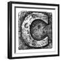 Metal Alloy Alphabet Letter C-donatas1205-Framed Premium Giclee Print