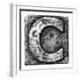 Metal Alloy Alphabet Letter C-donatas1205-Framed Premium Giclee Print