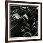 Metal Beams, Industrial, c. 1970-Brett Weston-Framed Photographic Print