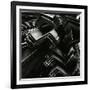 Metal Beams, Industrial, c. 1970-Brett Weston-Framed Photographic Print