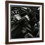 Metal Beams, Industrial, c. 1970-Brett Weston-Framed Photographic Print