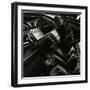 Metal Beams, Industrial, c. 1970-Brett Weston-Framed Photographic Print