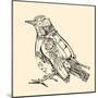 Metal Bird.-RYGER-Mounted Art Print