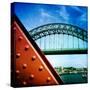 Metal Bridge-Craig Roberts-Stretched Canvas