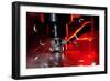 Metal Cutting Machine-Crown-Framed Photographic Print