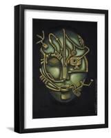 Metal Head-Leah Saulnier-Framed Giclee Print