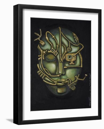 Metal Head-Leah Saulnier-Framed Giclee Print