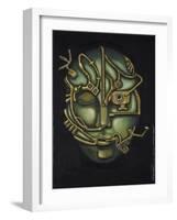 Metal Head-Leah Saulnier-Framed Giclee Print