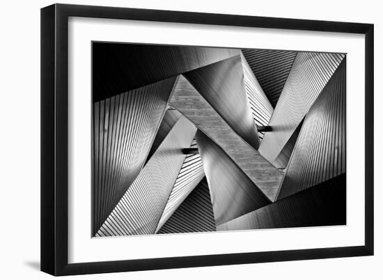 Metal Origami-Koji Tajima-Framed Giclee Print
