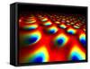 Metal Surface At the Quantum Level-Equinox Graphics-Framed Stretched Canvas