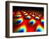 Metal Surface At the Quantum Level-Equinox Graphics-Framed Photographic Print