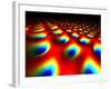 Metal Surface At the Quantum Level-Equinox Graphics-Framed Photographic Print