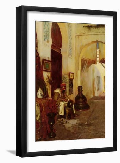 Metal Workers-Rudolph Ernst-Framed Art Print