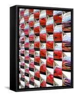 Metalic Reds-Adrian Campfield-Framed Stretched Canvas