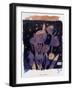 Metallic Bouquet 5-Maria Pietri Lalor-Framed Giclee Print