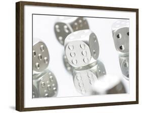 Metallic Dice-null-Framed Photographic Print