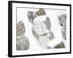 Metallic Dice-null-Framed Photographic Print