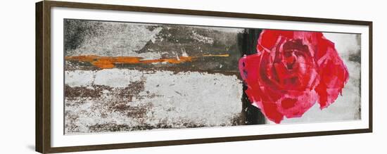 Metallic Pop Flower I-Sarah Ward-Framed Premium Giclee Print