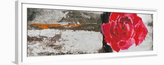 Metallic Pop Flower I-Sarah Ward-Framed Premium Giclee Print