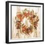 Metallic Wreath-Janice Gaynor-Framed Art Print