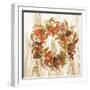 Metallic Wreath-Janice Gaynor-Framed Art Print