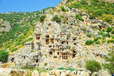 Ancient Turkish City Located in the Rock-metamorfoza-Photographic Print