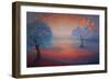 Metamorphosis, 2021, (Oil on Canvas)Landscape-Lee Campbell-Framed Giclee Print