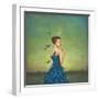 Metamorphosis in Blue-Duy Huynh-Framed Art Print