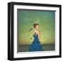 Metamorphosis in Blue-Duy Huynh-Framed Art Print