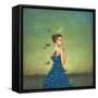 Metamorphosis in Blue-Duy Huynh-Framed Stretched Canvas