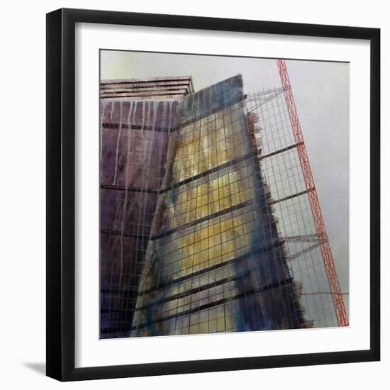 Metastructure VIII-Luke M Walker-Framed Giclee Print