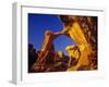 Metate Arch in Devils Garden in the Grand Staircase Escalante National Monument, Utah, USA-Chuck Haney-Framed Photographic Print