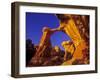 Metate Arch in the Devils Garden, Grand Staircase Escalante, Utah-Chuck Haney-Framed Photographic Print