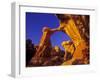 Metate Arch in the Devils Garden, Grand Staircase Escalante, Utah-Chuck Haney-Framed Photographic Print