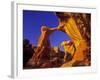 Metate Arch in the Devils Garden, Grand Staircase Escalante, Utah-Chuck Haney-Framed Photographic Print