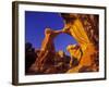 Metate Arch in the Devils Garden, Grand Staircase Escalante, Utah-Chuck Haney-Framed Photographic Print