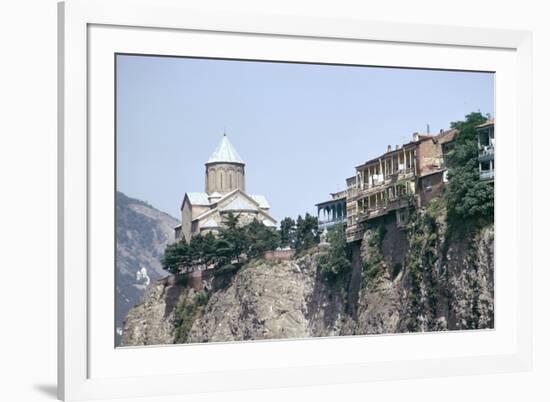 Metekhi Church, Tbilisi, Georgia, Central Asia-Sybil Sassoon-Framed Photographic Print