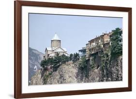 Metekhi Church, Tbilisi, Georgia, Central Asia-Sybil Sassoon-Framed Photographic Print