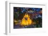 Metekhi St. Virgin Church at twilight, Tbilisi-Jan Miracky-Framed Photographic Print