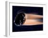 Meteor Coming at Earth-null-Framed Premium Photographic Print