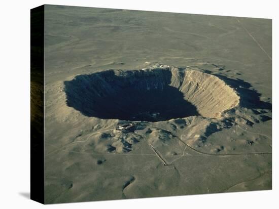 Meteor Crater, the Largest Known in the World, Arizona, USA-Ursula Gahwiler-Stretched Canvas