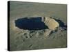 Meteor Crater, the Largest Known in the World, Arizona, USA-Ursula Gahwiler-Stretched Canvas