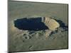 Meteor Crater, the Largest Known in the World, Arizona, USA-Ursula Gahwiler-Mounted Photographic Print