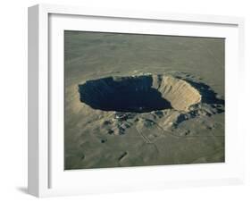 Meteor Crater, the Largest Known in the World, Arizona, USA-Ursula Gahwiler-Framed Photographic Print