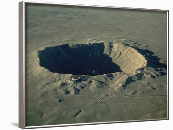 Meteor Crater, the Largest Known in the World, Arizona, USA-Ursula Gahwiler-Framed Photographic Print